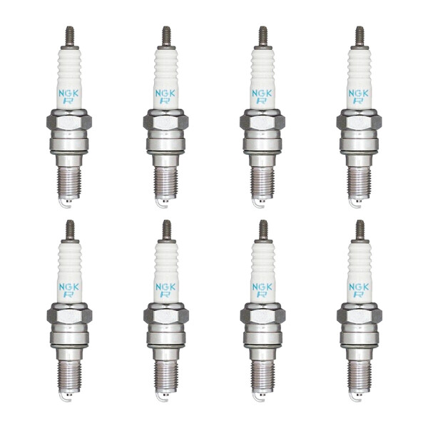 8 Spark Plugs with flat seal seat NGK Quick Aftermarket Expertise for HONDA