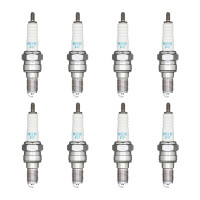 8 Spark Plugs with flat seal seat NGK Quick Aftermarket...