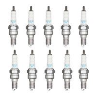 10 Spark Plugs with flat seal seat NGK Quick Aftermarket...