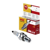 6 Spark Plugs with flat seal seat NGK aftermarket...