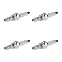 4 Spark Plugs with flat seal seat NGK aftermarket...