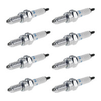 8 Spark Plugs with flat seal seat NGK aftermarket...