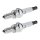 2 Spark Plugs fixed SAE connection NGK aftermarket expertise for BMW and others