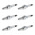 6 Spark Plugs fixed SAE connection NGK aftermarket expertise for BMW and others
