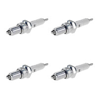 4 Spark Plugs with flat seal seat NGK aftermarket...