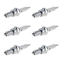 6 Spark Plugs with flat seal seat NGK aftermarket...
