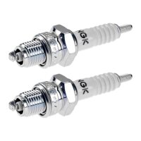 2 Zündkerzen mit Flachdichtsitz NGK...