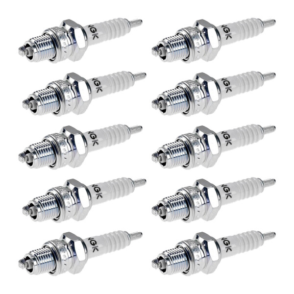 10 Spark Plugs with flat seal seat NGK IAM expertise for HONDA and others