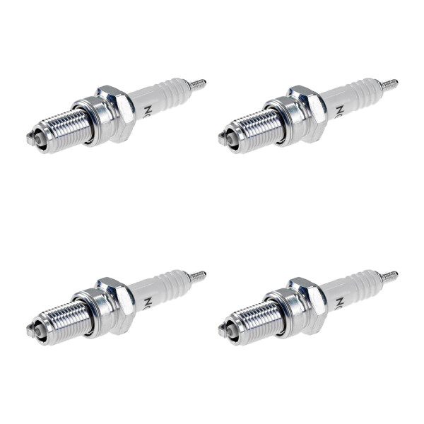 4 Spark Plugs with flat seal seat NGK aftermarket expertise for HONDA and others
