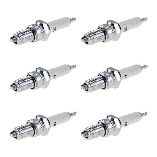 6 Zündkerzen mit Flachdichtsitz NGK Aftermarket-Expertise für u.a. HONDA