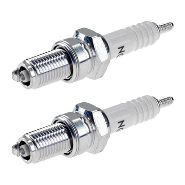 2 Spark Plugs with flat seal seat NGK aftermarket expertise for HONDA and others