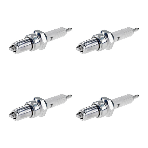 4 Spark Plugs with flat seal seat NGK aftermarket expertise for HONDA and others