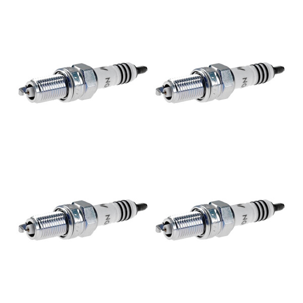 4 Spark Plugs unscrewable SAE connection NGK Iridium IX for e.g. BMW 5 Series