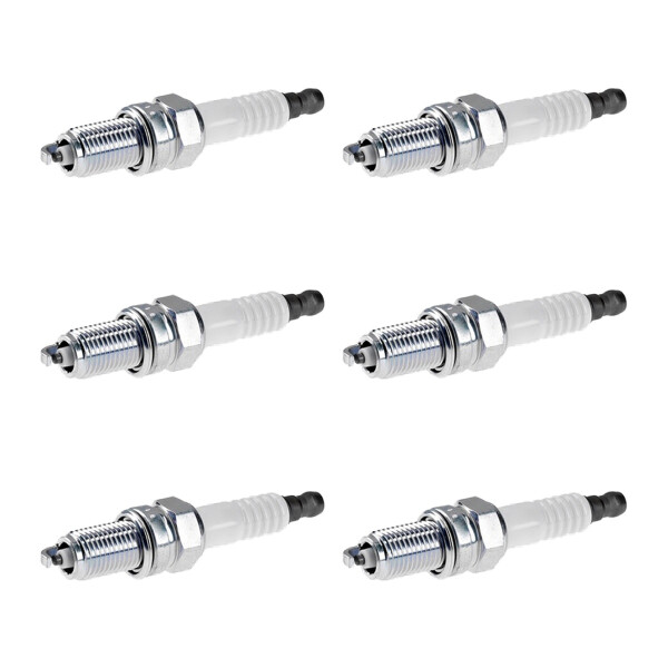 6 Spark Plugs fixed SAE connection NGK aftermarket expertise for e.g. MITSUBISHI