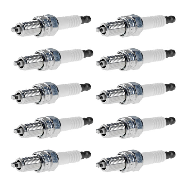 10 Spark Plugs fixed SAE connection NGK aftermarket expertise for e.g. MAZDA