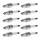 10 Spark Plugs fixed SAE connection NGK aftermarket expertise for e.g. MAZDA