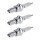 3 Spark Plugs with flat seal seat NGK IAM expertise for SUZUKI and others