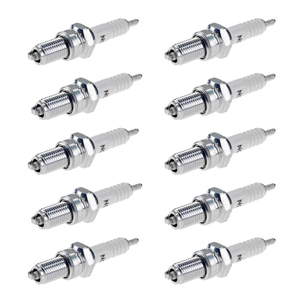 10 Spark Plugs with flat seal seat NGK IAM expertise for SUZUKI and others