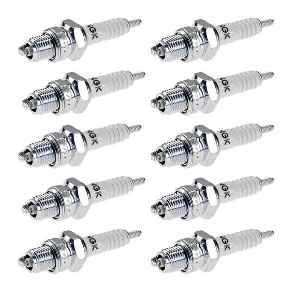 10 Spark Plugs with flat seal seat NGK IAM expertise for HONDA and others