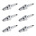 6 Spark Plugs with flat seal seat NGK IAM expertise for YAMAHA and others