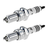 2 Spark Plugs with flat seat NGK Iridium IX for FERRARI...