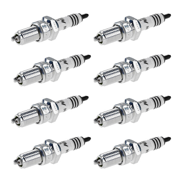 8 Spark Plugs with flat seat NGK Iridium IX for FERRARI MONDIAL and others