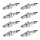8 Spark Plugs with flat seat NGK Iridium IX for FERRARI MONDIAL and others
