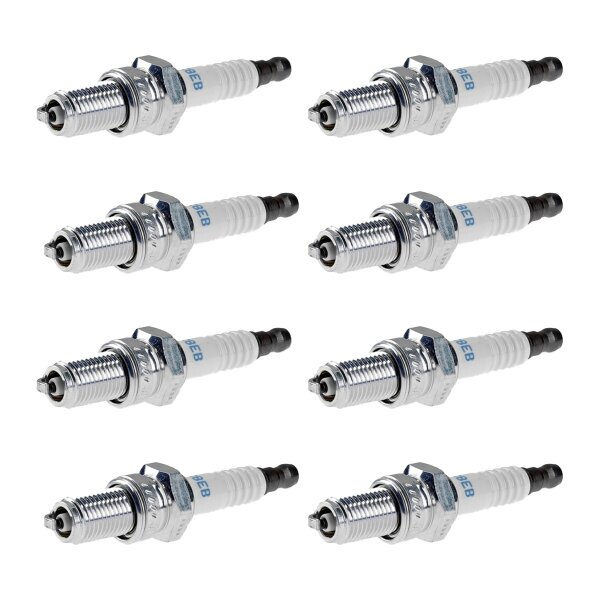 8 Spark Plugs fixed SAE connection NGK aftermarket expertise for BMW and others