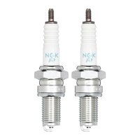 2 Zündkerzen mit Flachdichtsitz NGK...