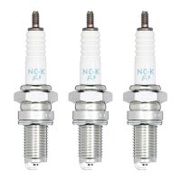 3 Zündkerzen mit Flachdichtsitz NGK...
