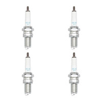 4 Zündkerzen mit Flachdichtsitz NGK...