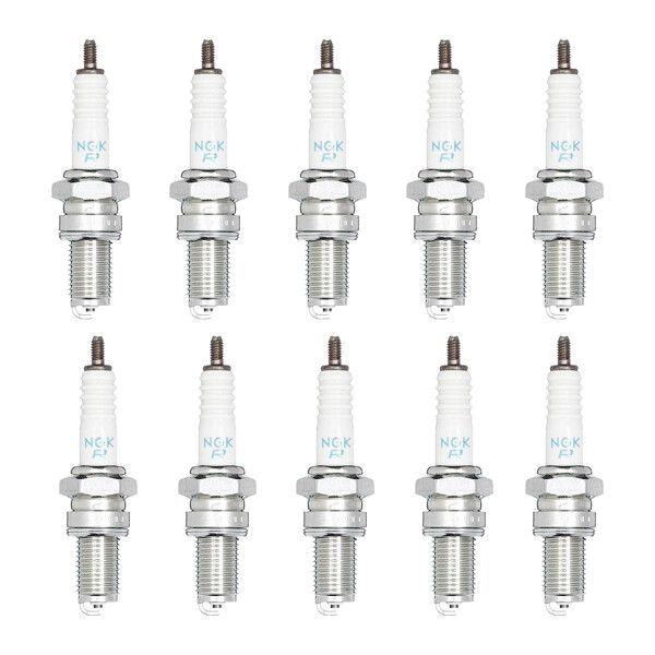 10 Spark Plugs with flat seal seat NGK IAM expertise for HONDA and others