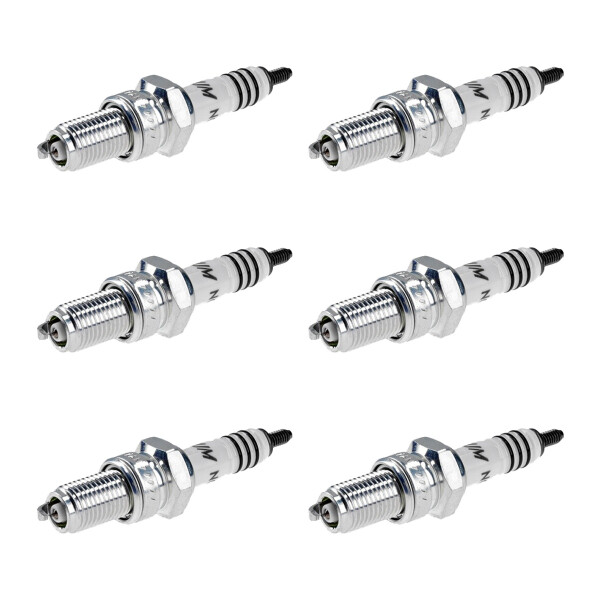 6 Spark Plugs with flat seat NGK IAM-Expertise Iridium IX for YAMAHA and others