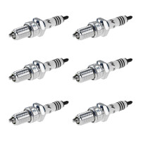6 Spark Plugs with flat seat NGK IAM-Expertise Iridium IX...