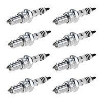 8 Spark Plugs with flat seat NGK IAM-Expertise Iridium IX...