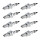 8 Spark Plugs with flat seat NGK IAM-Expertise Iridium IX for YAMAHA and others