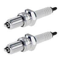 2 Spark Plugs with flat seal seat NGK IAM expertise for...