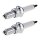2 Spark Plugs with flat seal seat NGK IAM expertise for YAMAHA and others