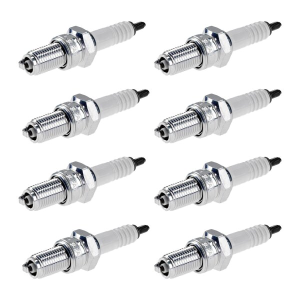 8 Spark Plugs with flat seal seat NGK IAM expertise for YAMAHA and others