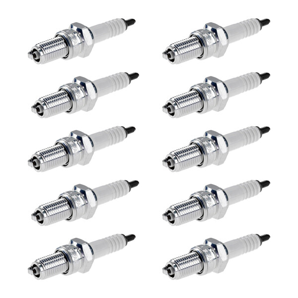 10 Spark Plugs with flat seal seat NGK IAM expertise for YAMAHA and others