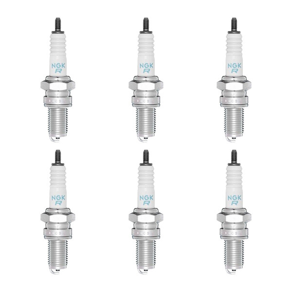 6 Zündkerzen mit Flachdichtsitz NGK Quick Aftermarket-Expertise für u.a. YAMAHA