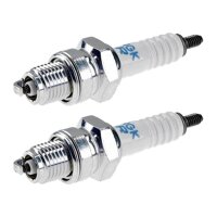 2 Zündkerzen mit Flachdichtsitz NGK...