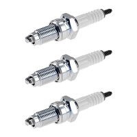 3 Spark Plugs with flat seal seat NGK aftermarket...