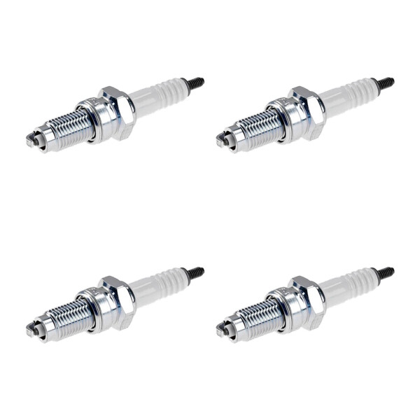 4 Spark Plugs with flat seal seat NGK aftermarket expertise for HONDA and others