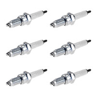 6 Spark Plugs with flat seal seat NGK aftermarket...