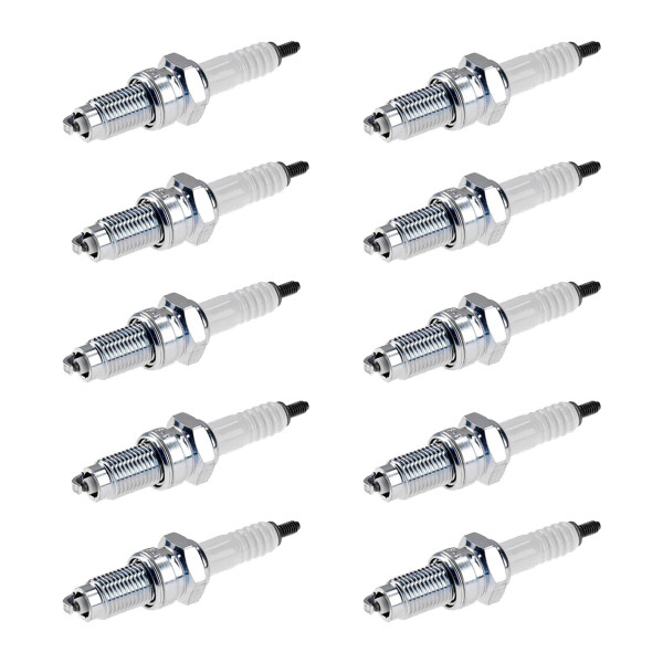 10 Spark Plugs with flat seal seat NGK IAM expertise for HONDA and others