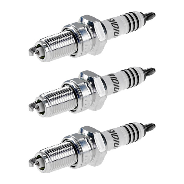 3 Spark Plugs with flat seat NGK IAM-Expertise Iridium IX for YAMAHA and others