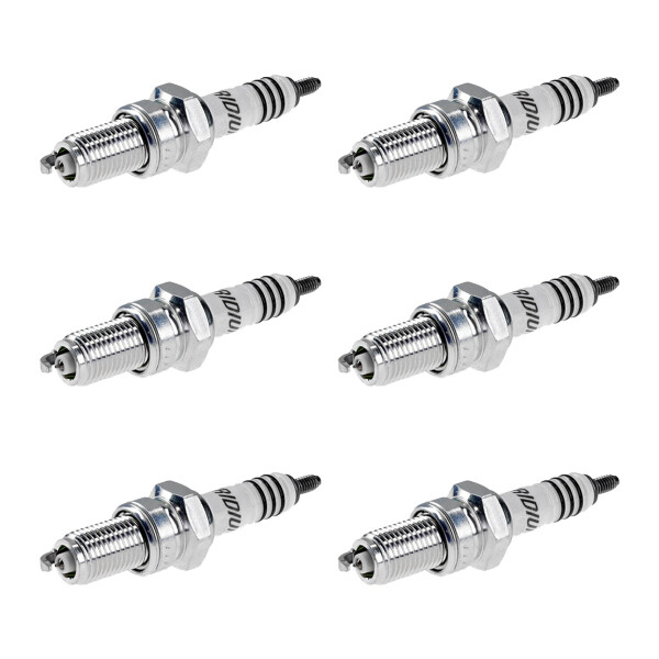 6 Spark Plugs with flat seat NGK IAM-Expertise Iridium IX for YAMAHA and others