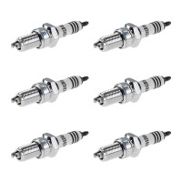 6 Spark Plugs with flat seat NGK IAM-Expertise Iridium IX...