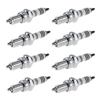 8 Spark Plugs with flat seat NGK IAM-Expertise Iridium IX...